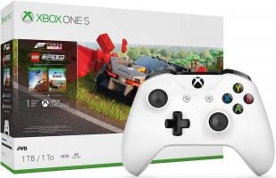 Console Xbox One S - 1To + 2ème Manette + Forza Horizon 4 + DLC LEGO