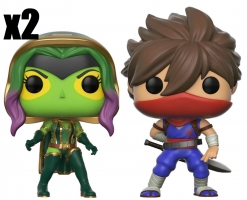 2 lots de 2 Figurines Funko Pop! Gamora Vs Strider (1 acheté = 1 offert)