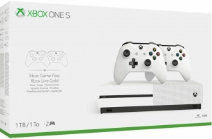 Console Xbox One S - 1To + 2ème Manette