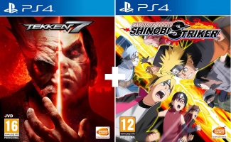 1 Jeu Bandai Namco Acheté = Le 2ème à -50% - Exemple : Tekken 7 + Naruto to Boruto Shinobi Striker