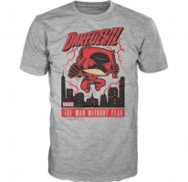  T-Shirt Marvel Funko - DareDevil Gris (S-XXL)
