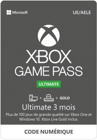 3 mois de Game Pass Ultimate