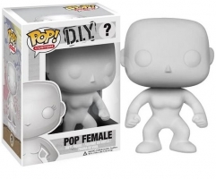 Figurine Funko POP - Modèle féminin à customiser