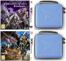 Fire Emblem Fates : Conquête ou Monster Hunter 4 Ultimate + Housse de Protection pour Nintendo 2DS