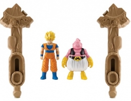 Dragon Ball Z - Mini battle 2 figurines/2 socles Goku et Boo
