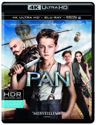 Sélection de Films Blu-Ray 4K en Promotion - Exemple : Pan - Blu-Ray 4K