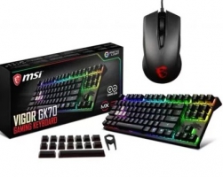 Clavier MSI - GK70 - Mécanique + Souris CLUTCH GM40