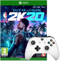 Manette pour Xbox One / PC + NBA 2K20 - Edition Légende