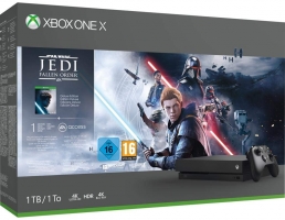 Console Xbox One X 1 To + Star Wars Jedi : Fallen Order (Occasion - Comme Neuf)