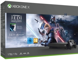 Console Xbox One X -  1To + Star Wars Jedi : Fallen Order / Gears 5 / Forza Horizon 4 (+DLC Lego) / The Division 2