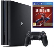 Console PS4 Pro - 1To + Marvel's Spider-Man - Edition GOTY