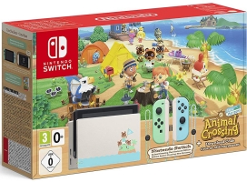 Console Nintendo Switch - Edition Animal Crossing + Le Jeu Animal Crossing New Horizons