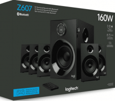 Système audio Logitech Z607 - 160 Watts / Bluetooth / Son 5.1 Surround