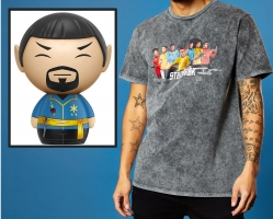 Sélection de T-Shirts Star Trek + Figurine Dorbz Spock