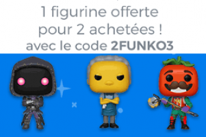 2 Figurines POP Achetées = La 3ème Offerte