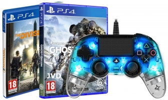 Manette Filaire Nacon (plusieurs coloris)  + Ghost Recon Breakpoint + The Division 2