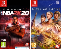 NBA 2K20 ou Civilization VI