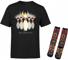 Lot The Big Lebowski : T-Shirt  + Chaussettes