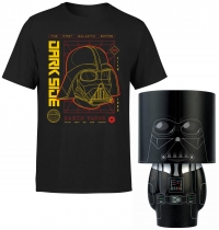 Lampe Star Wars - Dark Vador + T-Shirt - Star Wars - Dark Vador (au choix)