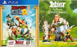 Astérix & Obélix XXL 2 + Le Film Blu-Ray - Astérix & Le Domaine Des Dieux + Album Panini Astérix Le Secret de la Potion Magique