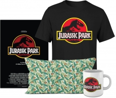 Lot Jurassic Park : T-Shirt + Tasse + Coussin + Poster 