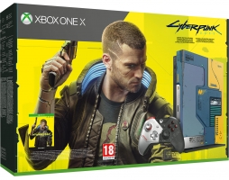 Console Xbox One X - 1To - Edition Limitée Cyberpunk 2077 + Le jeu Cyberpunk 2077