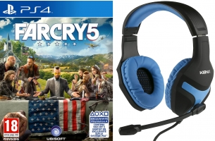 Micro-Casque - Konix + Far Cry 5 / Dragon Ball Fighter Z / PES 2020