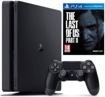 Console PS4 Slim - 1To (Reconditionnée) + The Last of US Part 2