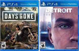 Days Gone + Detroit Become Human + 2,50€ Offerts