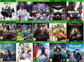 Lot de 15 Jeux Xbox One : Tales of Vesperia - Definitive Edition + Ride 2 + South Park : L’Annale Du Destin...