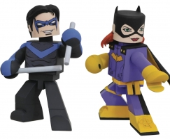 Figurines DC Comics Vinimate 10 cm - Batwing + Batgirl