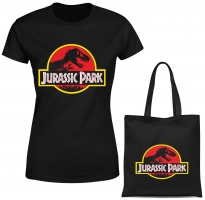 T-Shirt Jurassic Park + Sac