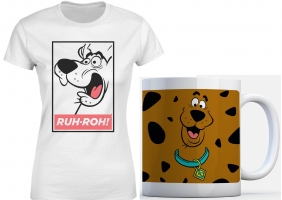 Lot Scooby Doo : T-Shirt + Tasse (au choix)