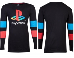 T-Shirt Manches longues - Playstation Noir (S/L/XL)