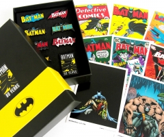 Coffre collector - Pin's et cartes 80 ans de Batman