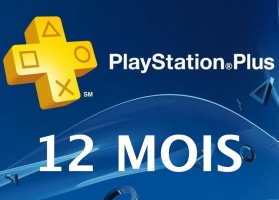 (Nouveaux Abonnés) Abonnement PlayStation Plus de 12 mois