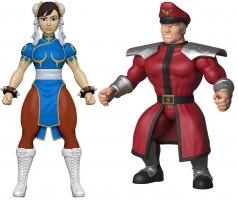 Figurines Street Fighter - Funko Savage World - M. Bison ou Chun Li