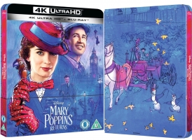 Le Retour de Mary Poppins 4K Ultra HD (+ Blu-ray 2D) - Steelbook Exclusif Limité 