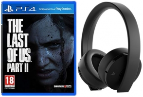 Micro-Casque sans Fil - Edition Gold (Noir ou Rose) + The Last Of Us Part II