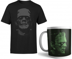 Lot Frankenstein : T-Shirt + Tasse