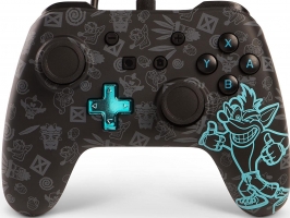  Manette filaire Nintendo Switch PowerA - Edition Crash Bandicoot