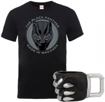 Lot Black Panther T-Shirt + Mug 3D