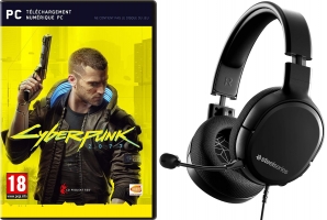 Micro-Casque SteelSeries Arctis 1 + Cyberpunk 2077