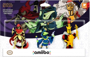 Pack de 3 Figurines Amiibo - Shovel Knight Treasure Trove