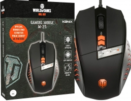 Souris Konix World Of Tanks M-25 - 7 boutons Ergonomique 