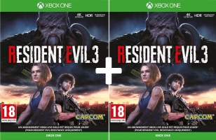 2 Exemplaires du jeu Resident Evil 3