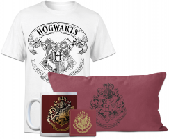 Méga Lot Harry Potter : T-Shirt + Coussin + Mug + Dessous de Verre