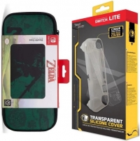 Pochette de Protection - Power A - Zelda + Housse Silicone pour Switch Lite