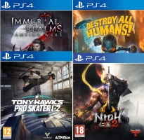  Tony Hawk's Pro Skater 1 et 2 + Nioh 2 + Immortal Realms : Vampire Wars + Destroy All Humans