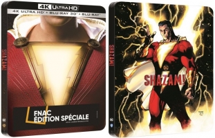 Shazam - Edition Spéciale Fnac Steelbook ou Comic Edition - 4K Ultra HD & Blu-ray